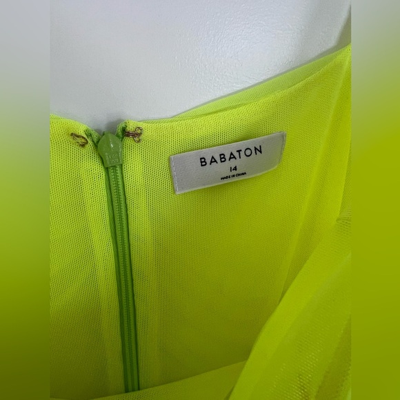 Babaton Luxor Dress in Neon Sun Ray ☀️ - Picture 4 of 5
